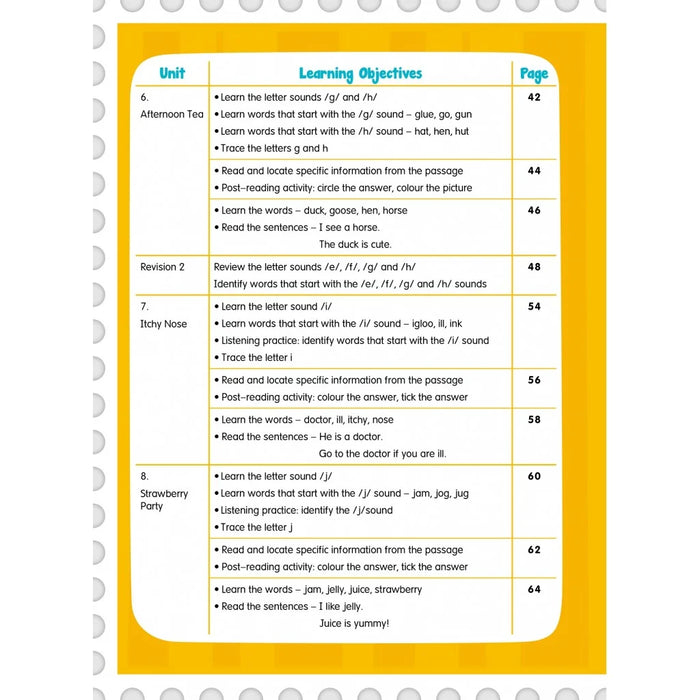 Read & Learn: Phonics and Comprehension 幼兒英語拼音及閱讀理解 (K1A)