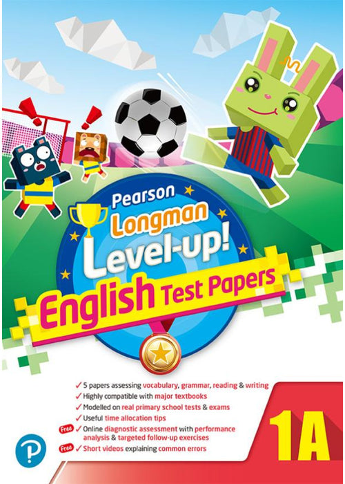 PEARSON LONGMAN LEVEL UP! ENGLISH TEST PAPERS 1A