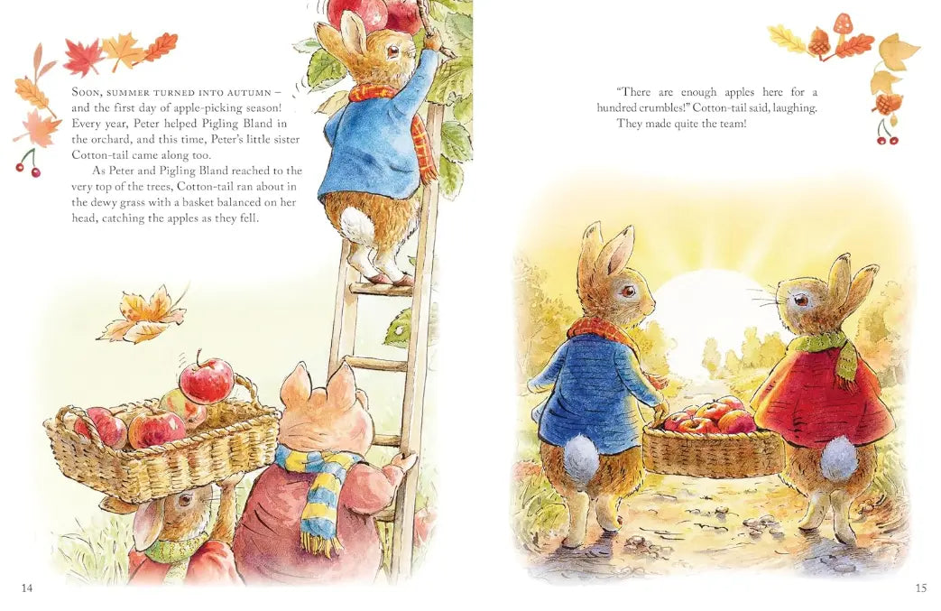 Peter Rabbit: A Tale of Four Seasons : An Enchanting Story with a Pop-up Ending