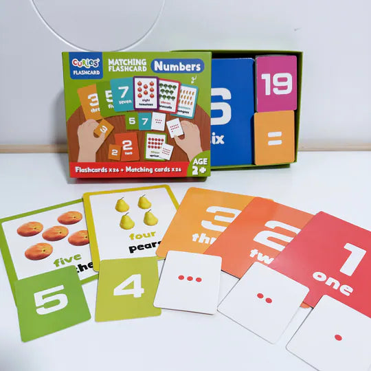 Curios®️數字123配對卡 - Numbers