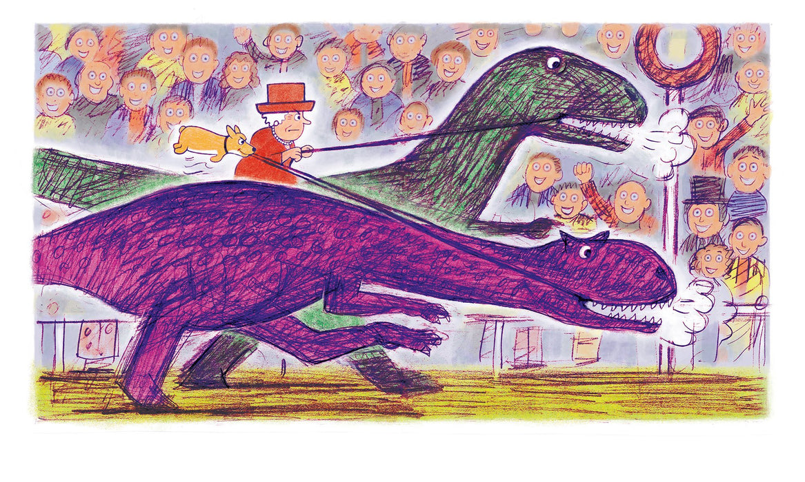 The Queen & Mr Brown : A Day for Dinosaurs