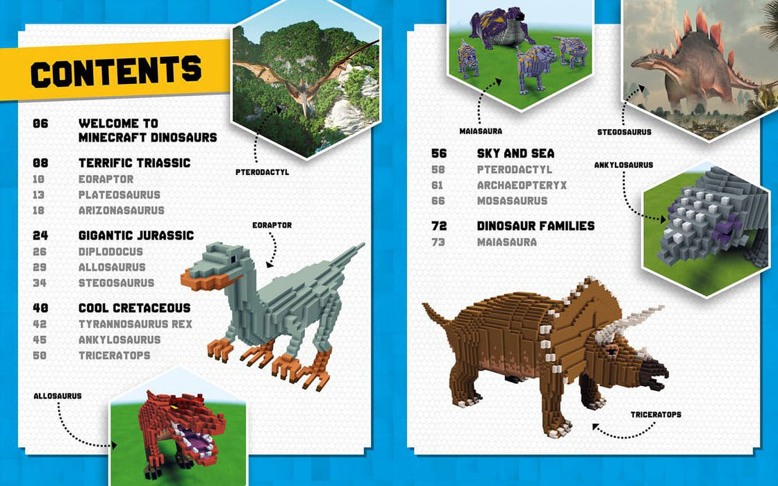 Minecraft Master Builder: Master Builder: Minecraft Dinosaurs (Independent & Unofficial)