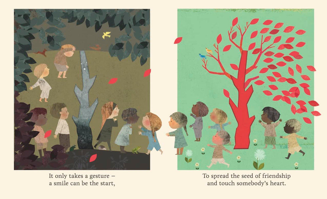 Kindness Grows : A Peek-through Picture Book by Britta Teckentrup