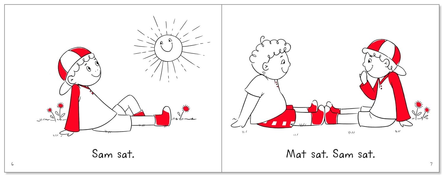 Bob Books - Set 1: Beginning Readers Box Set | Phonics, Ages 4 and up, Kindergarten (Stage 1: Starting to Read)