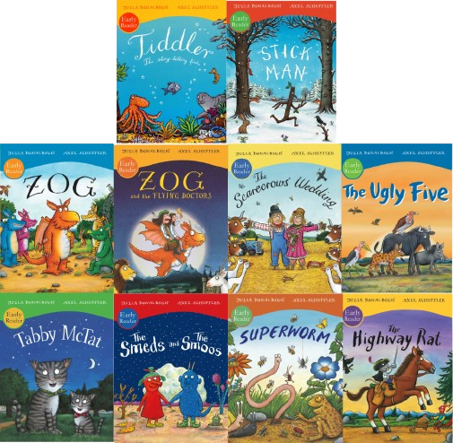 Julia Donaldson Early Reader Collection (10 Books)