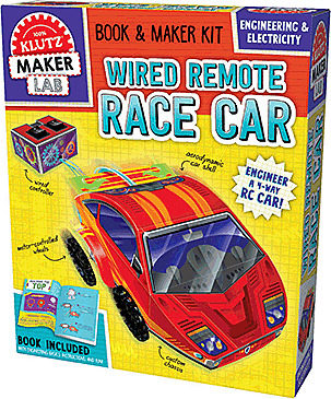 Klutz Maker Lab: Wired Remote Race Car: Maker Lab - Seeds Children's ...