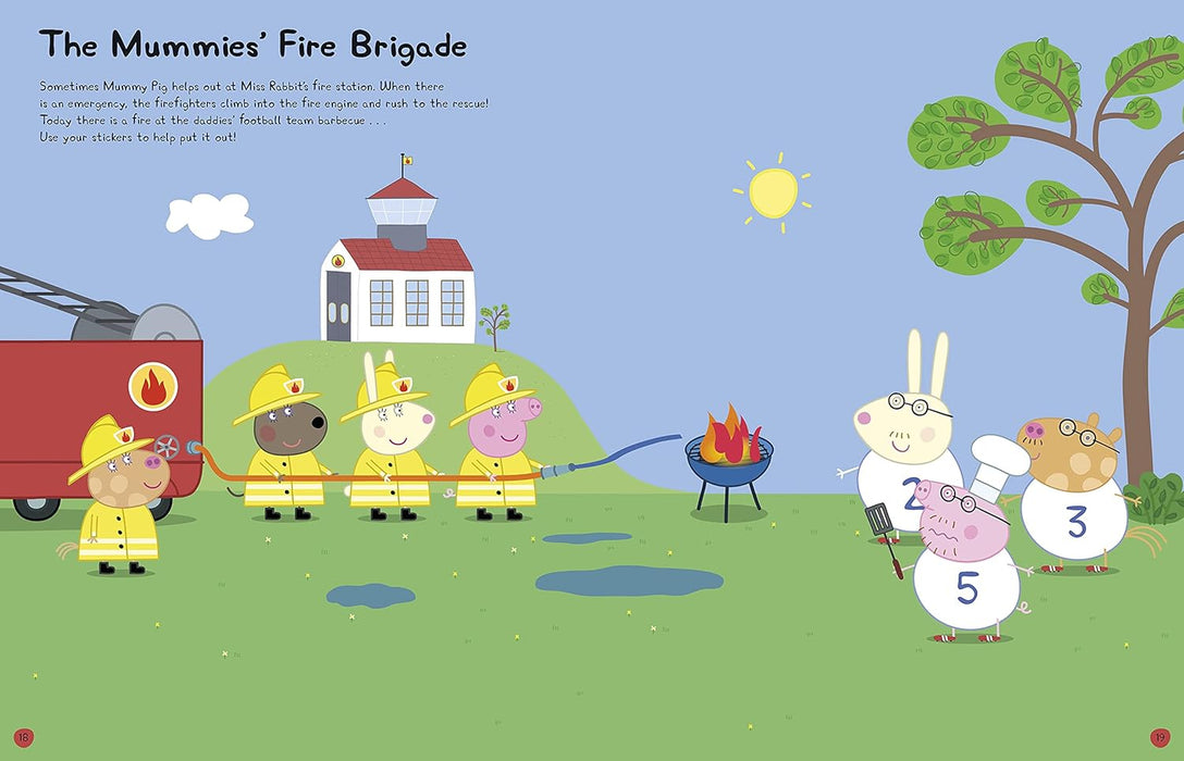 Peppa Pig: Emergency Heroes Sticker Book