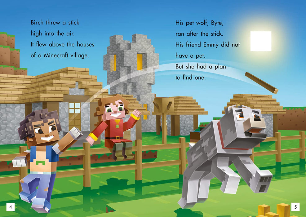 Minecraft Young Readers: Mobs in the Overworld