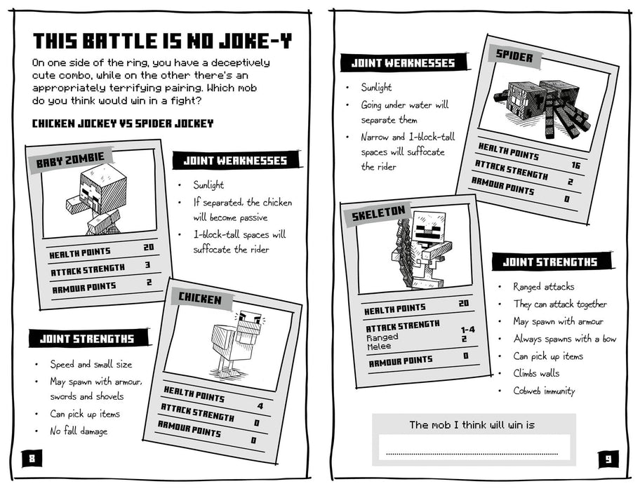 Minecraft Chicken Jockey Challenges