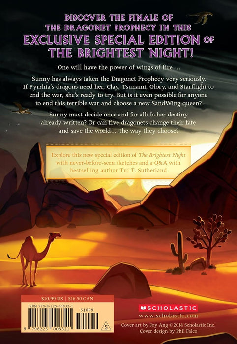 Wings of Fire #5: The Brightest Night (Special Edition)