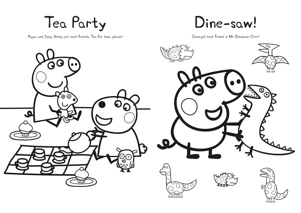 Peppa Pig: Peppa’s Super Bumper Colouring Book