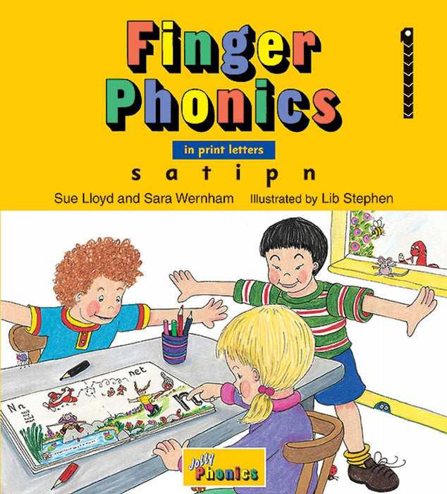 Finger Phonics Book 1 (in print letters)