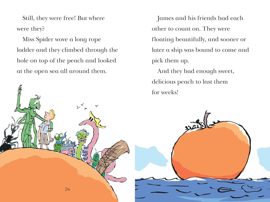 James and the Giant Peach: The Fantastic Flying Fruit (Penguin Young Readers, Level 3)