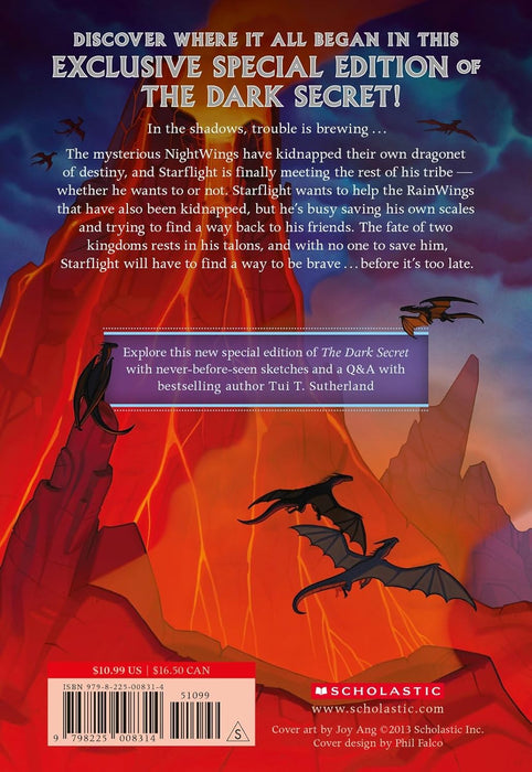 Wings of Fire #4: The Dark Secret (Special Edition)