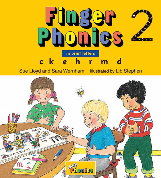 Finger Phonics Book 2 (in print letters)