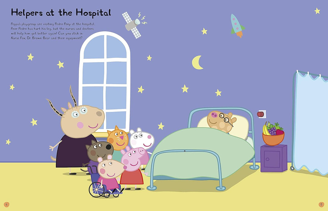 Peppa Pig: Emergency Heroes Sticker Book