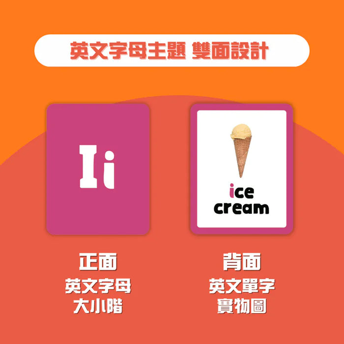 Curios®️英文ABC配對卡 - Alphabet