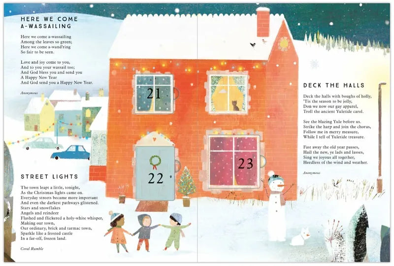 National Trust: 'Tis the Season: A Lift-the-Flap Advent Calendar Full of Christmas Poems