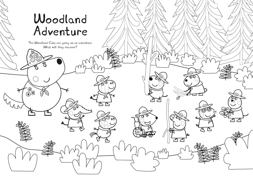 Peppa Pig: Peppa’s Super Bumper Colouring Book