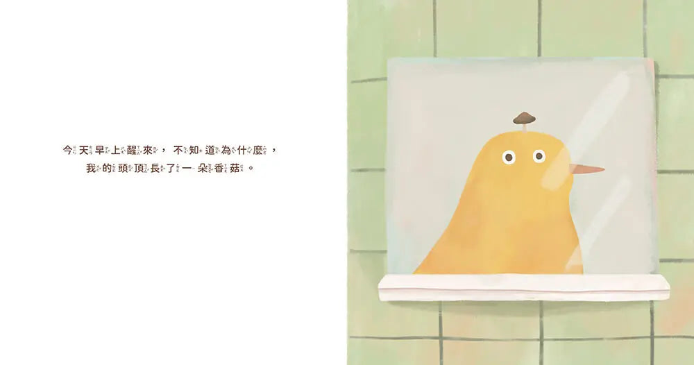 我的頭頂長了一朵香菇