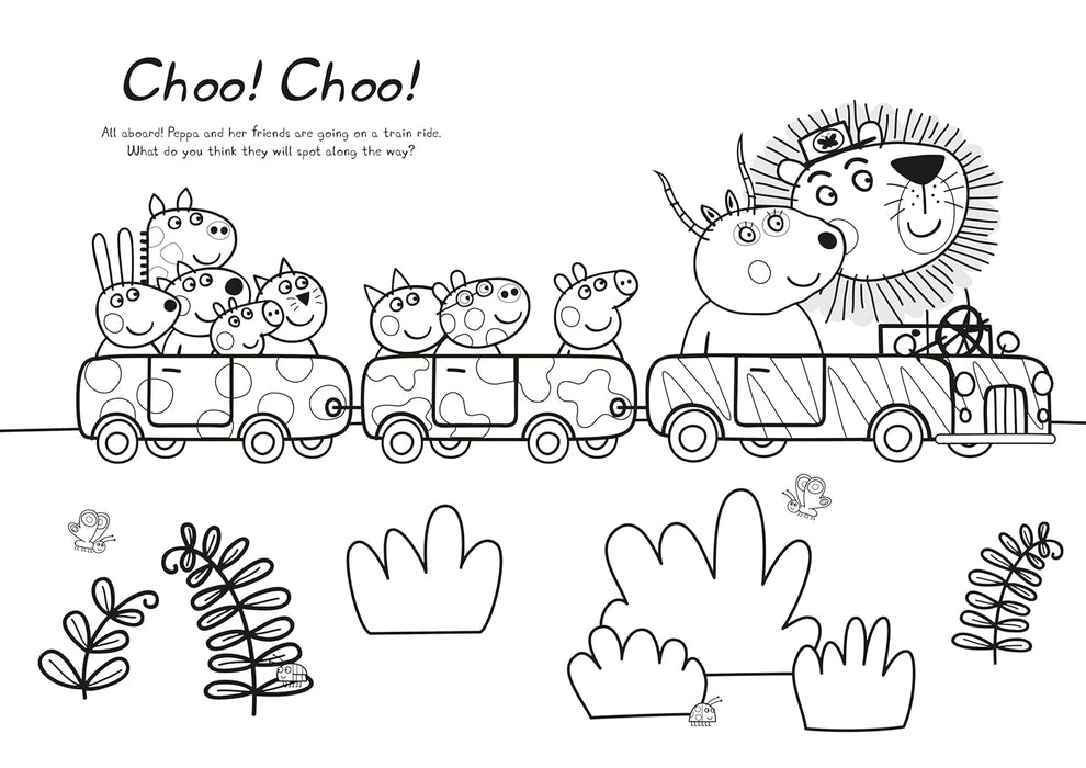 Peppa Pig: Peppa’s Super Bumper Colouring Book