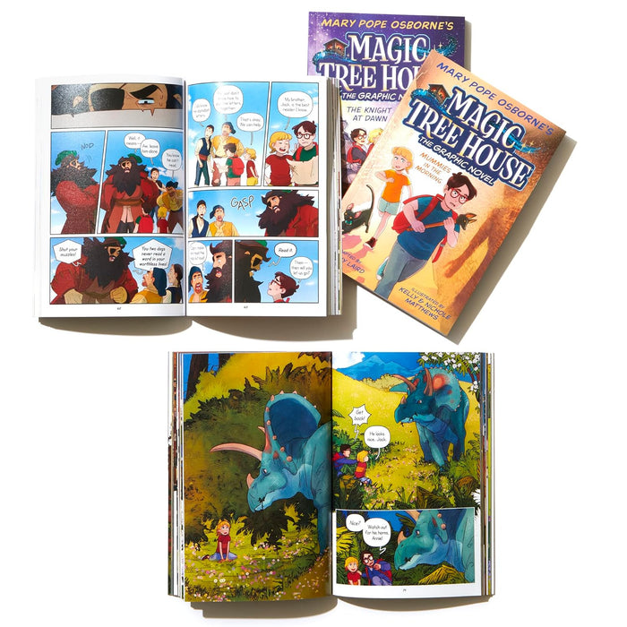 Magic Tree House Graphic Novel Starter Set (4 Books)