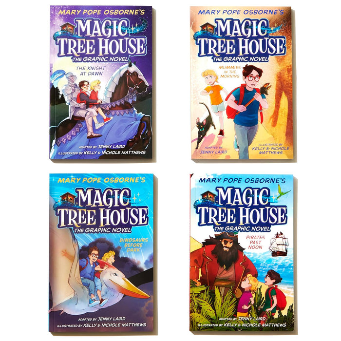 Magic Tree House Graphic Novel Starter Set (4 Books)