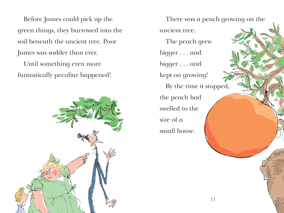 James and the Giant Peach: The Fantastic Flying Fruit (Penguin Young Readers, Level 3)