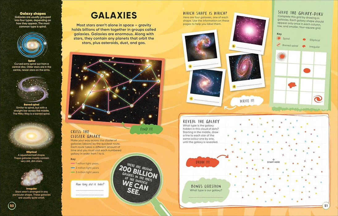 Brain Booster Stars and Planets : Over 100 Mind-Boggling Activities that Make Learning Easy and Fun