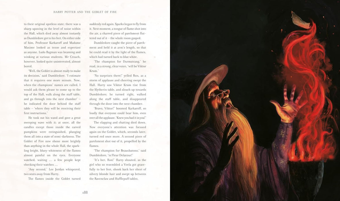 Harry Potter and the Goblet of Fire : Illustrated Edition