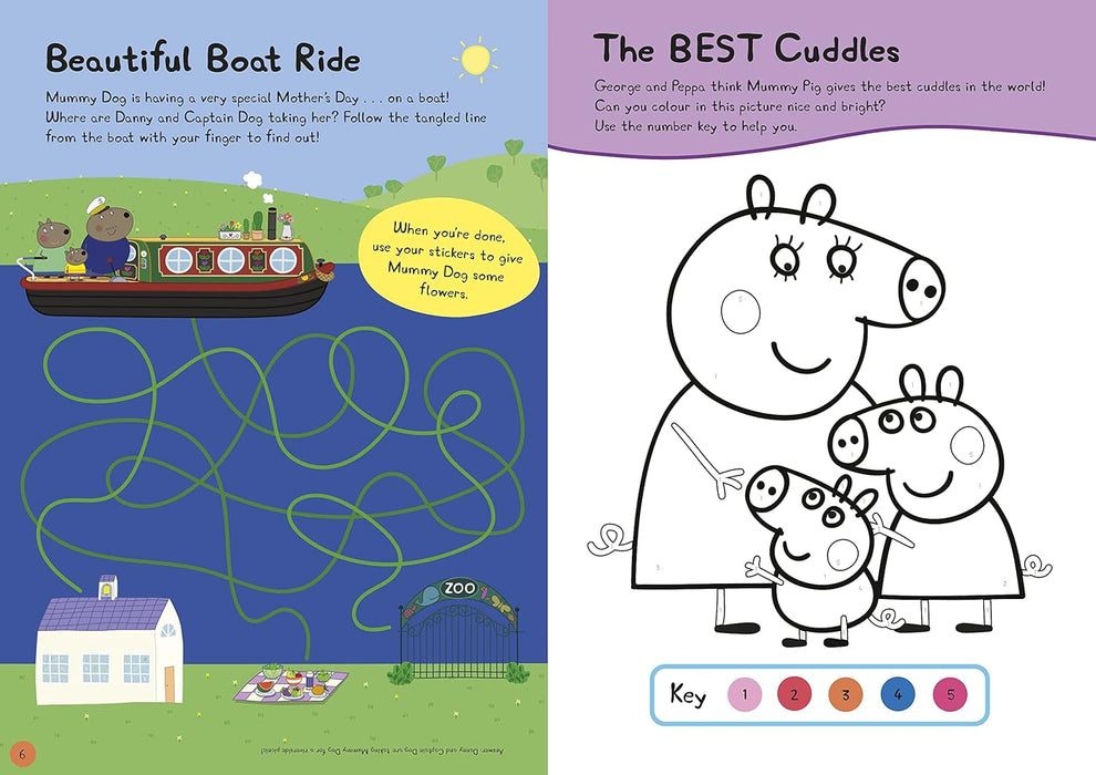 Peppa Pig: My Amazing Mum : Sticker Activity Book