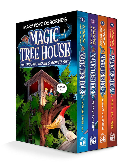 Magic Tree House Graphic Novel Starter Set (4 Books)