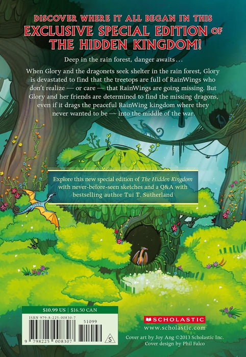 Wings of Fire #3: The Hidden Kingdom (Special Edition)