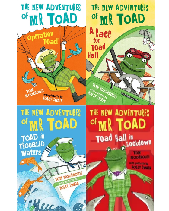The New Adventures of Mr Toad (4 Books Set)