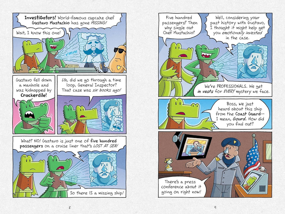 InvestiGators: All Tide Up : A Laugh-Out-Loud Comic Book Adventure!