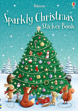 Little Sparkly Christmas Sticker Book