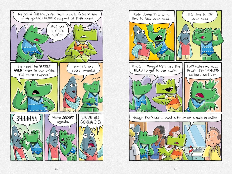 InvestiGators: All Tide Up : A Laugh-Out-Loud Comic Book Adventure!