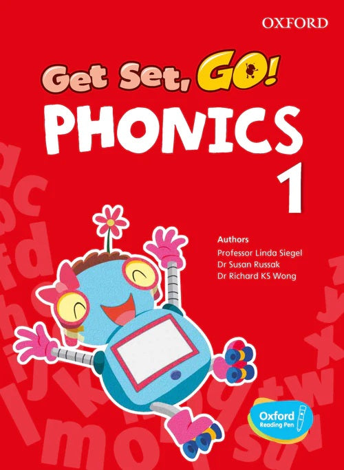 Get Set, Go! Phonics 「牛津語音階梯」 學習套裝（加強版 ) 連牛津點讀筆