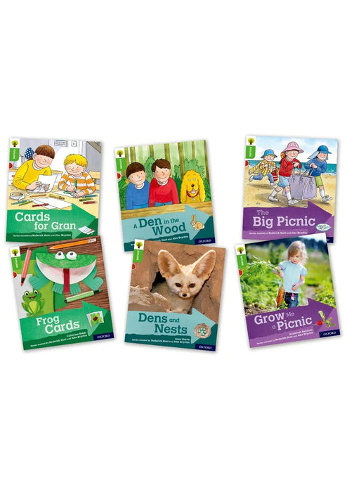 Oxford Reading Tree - Explore with Biff, Chip and Kipper Level 2 (Mixed Pack of 6)