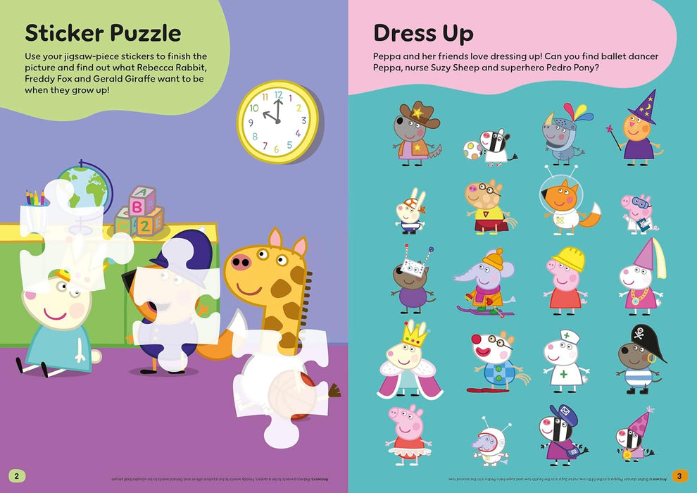 Peppa Pig: When I Grow Up Sticker Activity Book