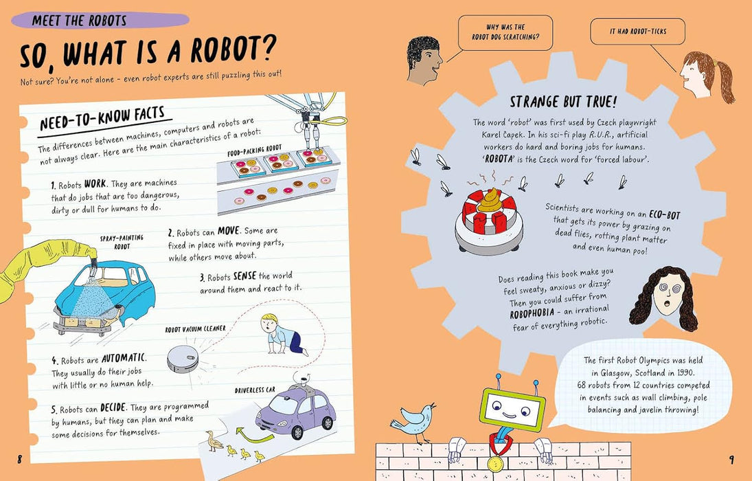 The Brainiac's Book of Robots and AI