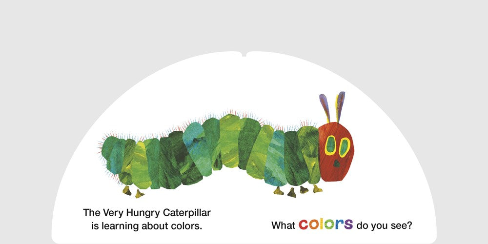 The Very Hungry Caterpillar's Rainbow Colors
