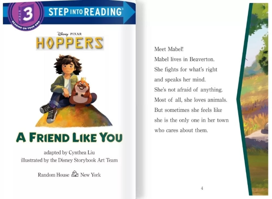 A Friend Like You (Disney/Pixar Hoppers) (Step Into Reading, Step 3)