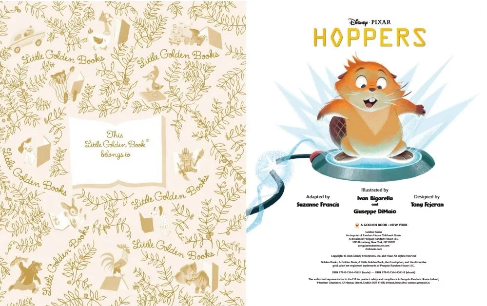 Disney/Pixar Hoppers Little Golden Book (Little Golden Book)