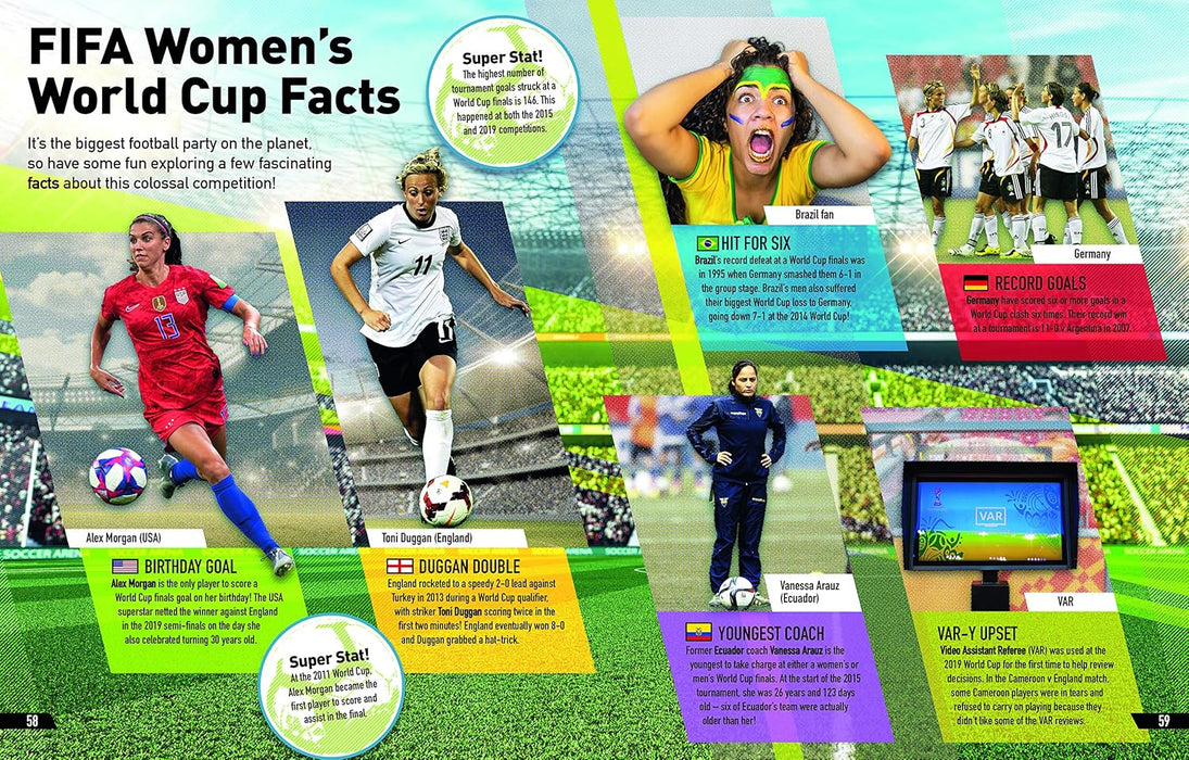Women's Football Superstars : Record-breaking Players, Teams and Tournaments