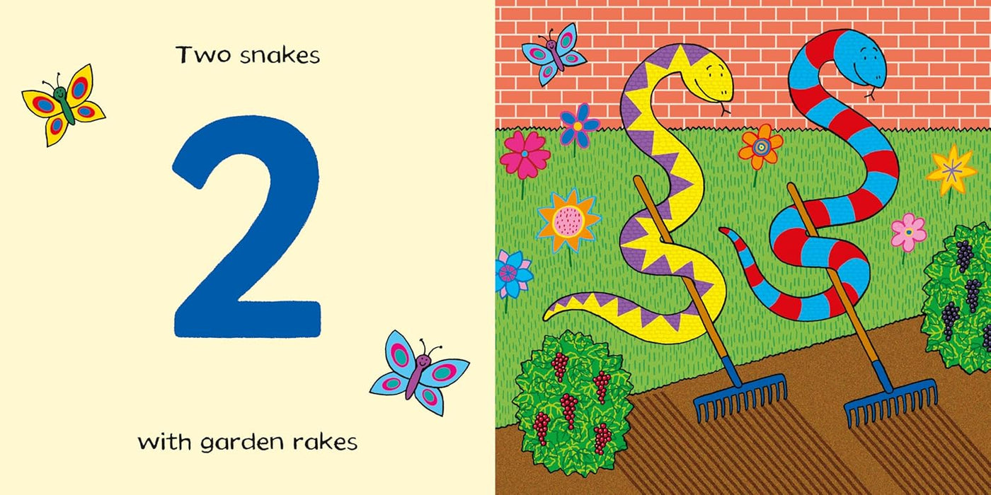 One Mole Digging A Hole : A first book for toddlers learning to count