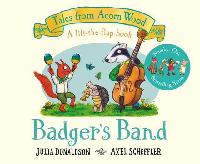 Badger's Band : A Lift-the-flap Story with QR Code Audio