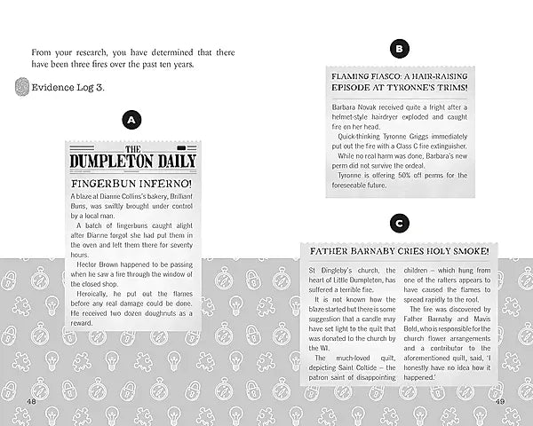 Cluedle: The Case of the Dumpleton Diamond