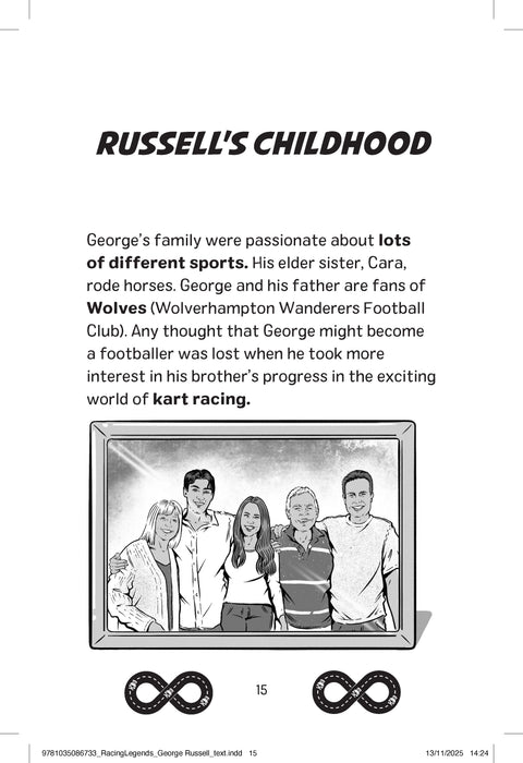 Racing Legends: George Russell : 101 Facts about Formula One