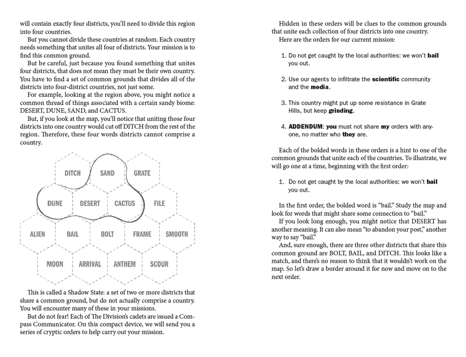 Bordergrams : 80 Secret Spy Connection Puzzles from the Bestselling Author of Murdle